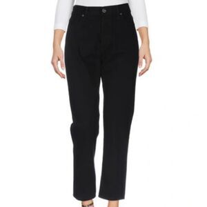 Goldsign black denim jeans pattern G1624 size 27 NWOT